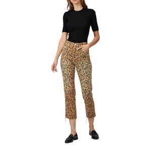 AMO Leopard Lover Boy High Rise Jeans 25